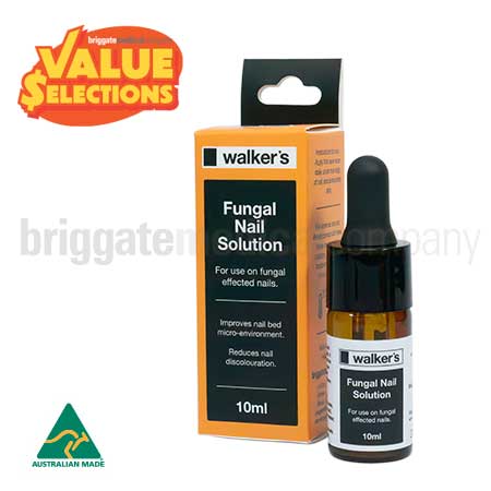 Walker's Fungal Nail Solution 10ml Bottle - Briggate Medical Company