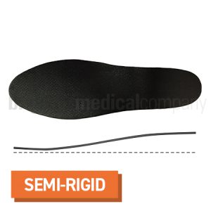 Carbon Fibre Foot Plate Contoured Semi-Rigid 23cm