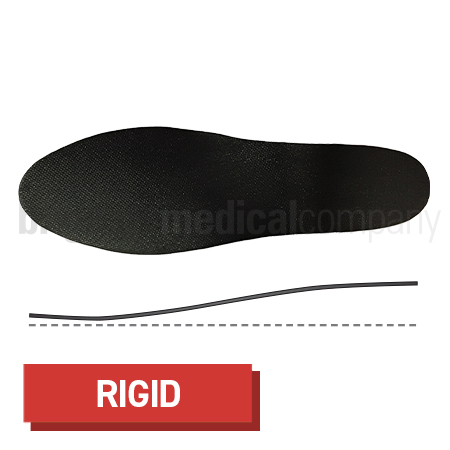 Carbon Fibre Foot Plate Contoured Rigid 25.5cm EACH