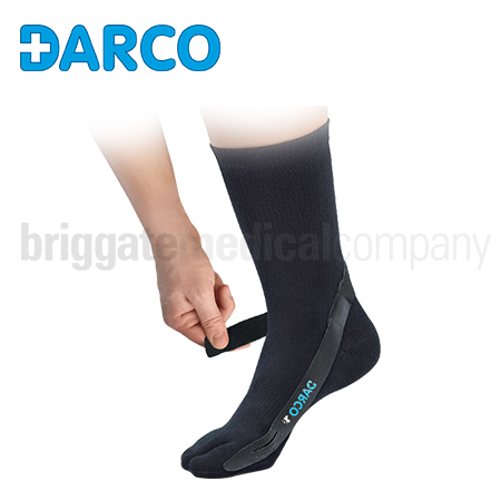 Darco Taso Function Control Sock Size 41-42 Right Toe Alignment Sock with Adjustable Strap