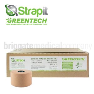 Greentech Rigid Sportstape 38mm x 13.7M CARTON OF 30 ROLLS