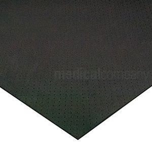 Black Perforated Top Cover 1mm Sheet 93cm x 102cm (Herbiform Basic)
