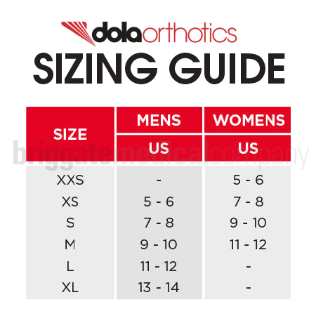 Dola Patient Ready Orthotics - Propulsion MEDIUM Pair (US: M:9-10 W:11-12) - Image 2