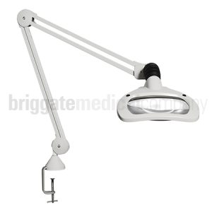 Luxo Wave LED Magnifier Lamp with 3 Diopter Lens