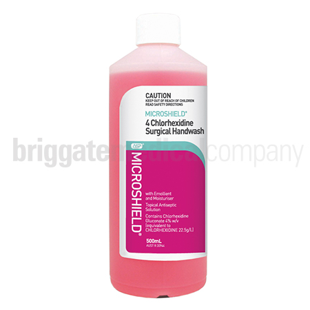 Microshield 4 Surgical Handwash (Pink) 500ml