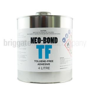 Neo-Bond TF Adhesive (Toluene Free) 4 Litre Screw Top Lid