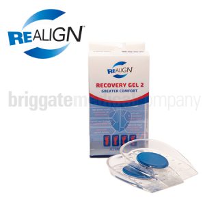 Realign Recovery Gel 2 Heel Cups SMALL Pair