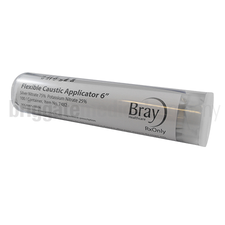 Bray Silver Nitrate Applicators (Plastic Sticks) Tube of 100
