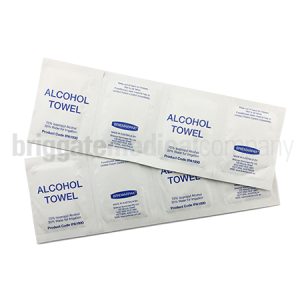 Non-Woven 70% Isopropyl Alcohol Wipe Carton 1000