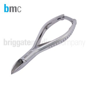 BMC 14cm Clipper - Concave Cut - Knurled Handle with Handle Lock & Double Spring