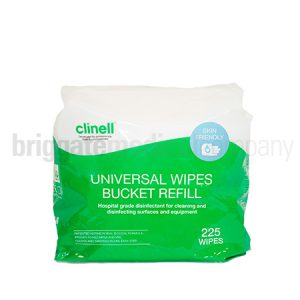 Clinell Universal Disinfectant Wipes REFILL for Bucket 225 Wipes