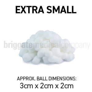 Cotton Wool Balls EXTRA SMALL Box 4000