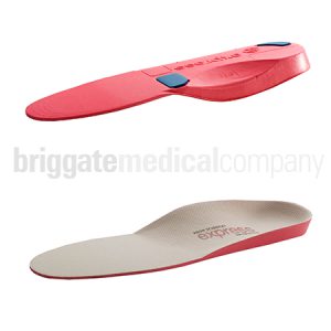 Express Orthotics EX603-3 Red Full Length - SMALL Pair Length:26cm