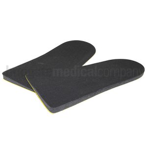 Formthotic Extended Wedges Firm Black Large Pkt 5 Pairs