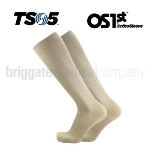OS1st TS5 Travel Socks Natural Medium Pair