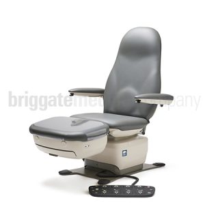 MTI 529 Podiatry Chair with Slate Gray Seamless Upholstery (Rated Lift Capacity:328kg)