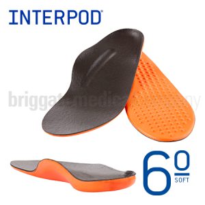 Interpod Tech Soft Full Length 6 Degree Adult EXTRA LARGE Pair Length:28.5cm