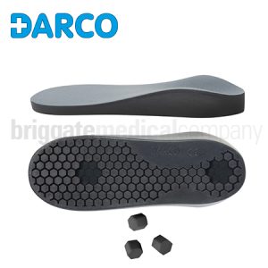Peg Contour Insole for Allround Shoe LARGE RIGHT (fits Darco Allround Shoe Large)
