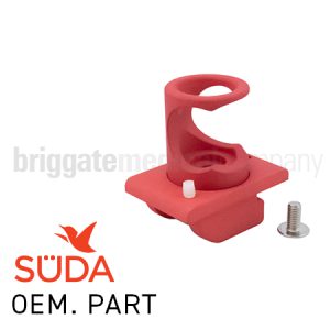 Suda Handpiece Holster Bracket - Red (suitable for Vac 'S' and PedoSprint models)