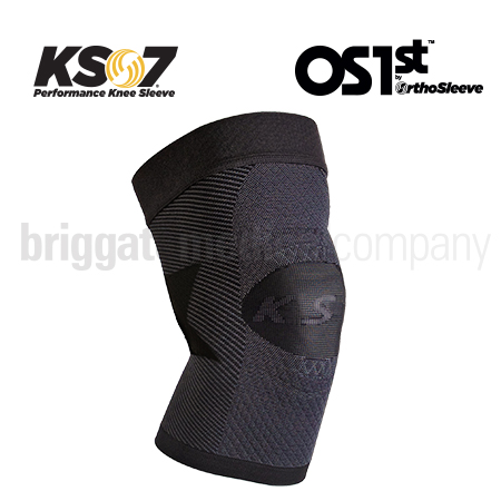 KS7 Compression Knee Sleeve Black