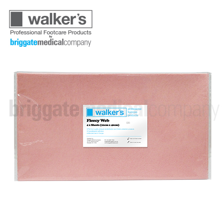 Walker's Fleecy Web Packet of 4 Sheets - Briggate Medical Company