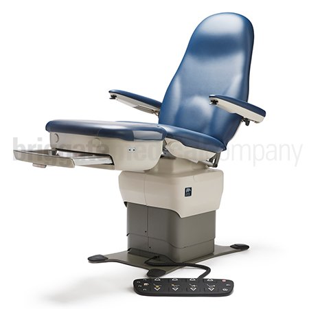 MTI 529 Podiatry Chair with Midnight Blue Seamless Upholstery (Rated Lift Capacity:328kg) - Image 2