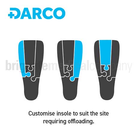 Darco Puzzle Insole Ladies Large Each (for Med/Surg Post-Op and Relief Dual) - Image 2