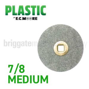 Moores Sand PLASTIC Discs 7/8 Medium Pkt 200
