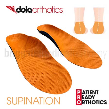 Dola Patient Ready Orthotics - Supination MEDIUM Pair (US: M:9-10 W:11-12)