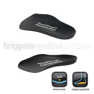 Formthotics 334-1 3/4 Length, Comfort Charcoal XX-SMALL Pair