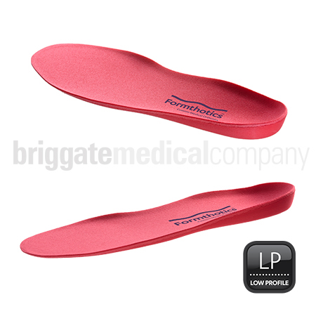 Formthotics 401-5 Full Length, Low Profile Red/Red LARGE Pair