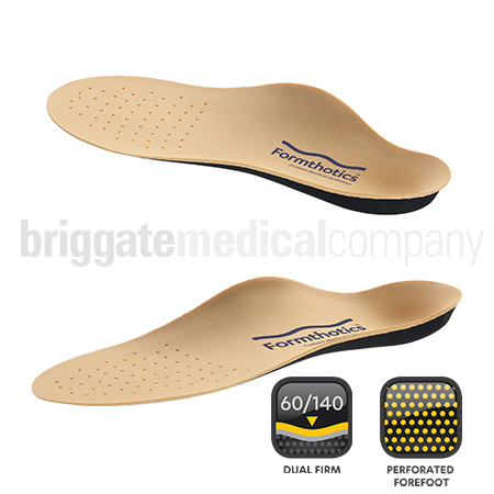 Formthotics 601-4 @Work Full Length, Beige/Black MEDIUM Pair