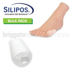 Silipos 6516B All Gel Tailors Bunion Shield Pkt 5 Anti-Bacterial with Silver