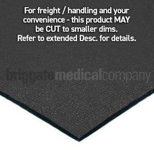 Spenco 1.6mm Sheet Black 1M x 1.2M