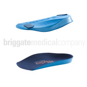 Express Orthotics EX632-2 Blue 3/4 Length - X-SMALL Pair Length:15cm