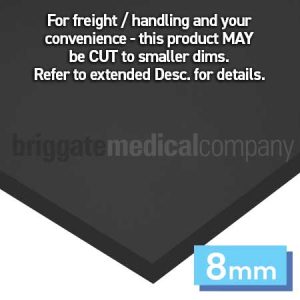 Multiform 8mm Sheet Black 1100 x 1100mm