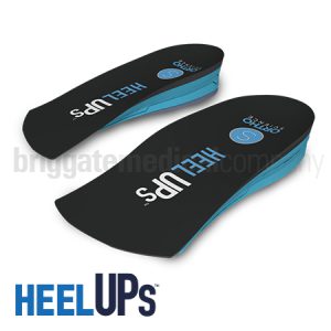 HeelUps Heel Lift Shoe Inserts LARGE Pair (fits U.S Size: M:11.5-16)
