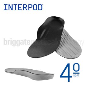 Interpod Tech Soft Full Length 4 Degree Adult EXTRA SMALL Pair Length:22.5cm