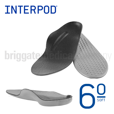 Interpod Tech Soft Full Length 6 Degree Adult EXTRA LARGE Pair Length:28.5cm