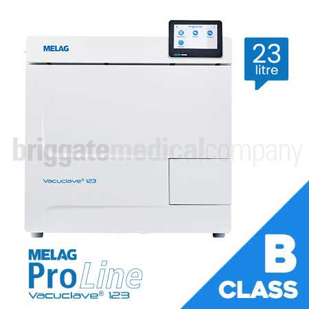 Melag 23L Pro Line Vacuclave 'B' Class Autoclave with USB Documentation Interface