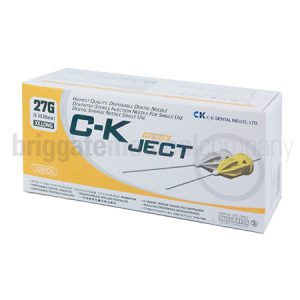 Dental Needle 27G Long 38mm (0.4 x 38mm) Box 100 (XX Long)