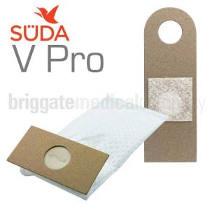 Suda Dust Bags (for 'V' Pro Drills Only) Pkt 5  (Includes One Replacement Filter Specific to V Pro)