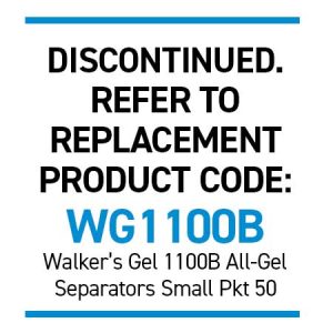Walker's 5501 Gel Toe Separators Small Pkt 50