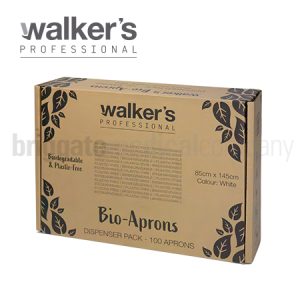 Walker's Plastic-Free Bio-Aprons White Box 100 Dispenser Pack