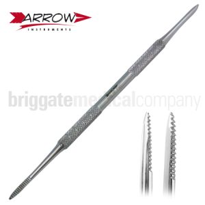 Arrow Blacks File - Fine/Standard DOUBLE ENDED (Slim Handle) 14cm