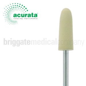 Acurata Polishing Burr - Cone Fine/Yellow