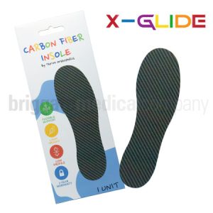 X-Glide Pediatric Flat Carbon Fibre Plate 121mm EACH (Kids Size 5)