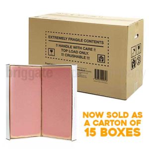 Genial XL Foot Impression Foam Boxes CARTON OF 15 (32.5cm x 15.5cm x 5.5cm)