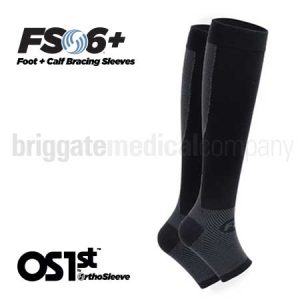 OS1st FS6+ Foot & Calf Sleeve Black Small Pkt 2