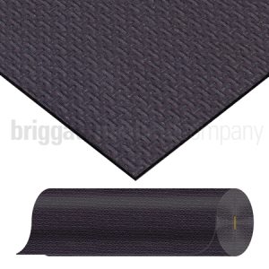 Isofix Pre-Glued Black 1600mm x 50 METRE LONG ROLL